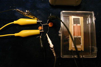 ELECTRONIC MOJO. Mojo is what beta blocking crystal radios and Holy Water have in common.